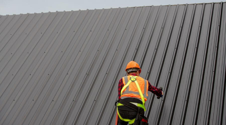Professional metal roof installation services in Pisgah, IA